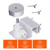 Original Mini-Dachrinnenhalterung Kompatibler Starlink-Rohradapter Verstellbares Aluminiumlegierungs-Montageset