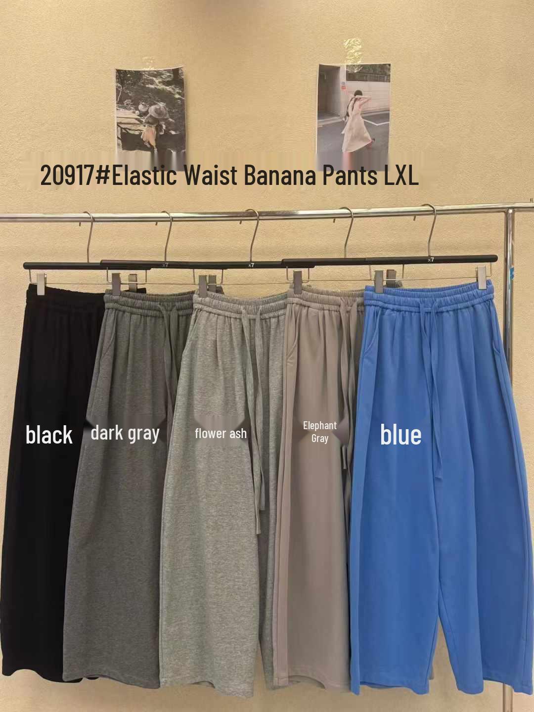 

Женские повседневные спортивные штаны больших размеров с высокой посадкой - Коллекция Весна 2023 Extra Large