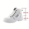 Fleece-Lined Cotton Shoes for Women  Korean Style Warm High-Top Martins  All-Match Winter Footwear for Students