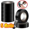 Electrical Tape Black High-Temperature Resistant Electrical Insulating Tape Strong Adhesive Wire Harness Tape Soft Insulating