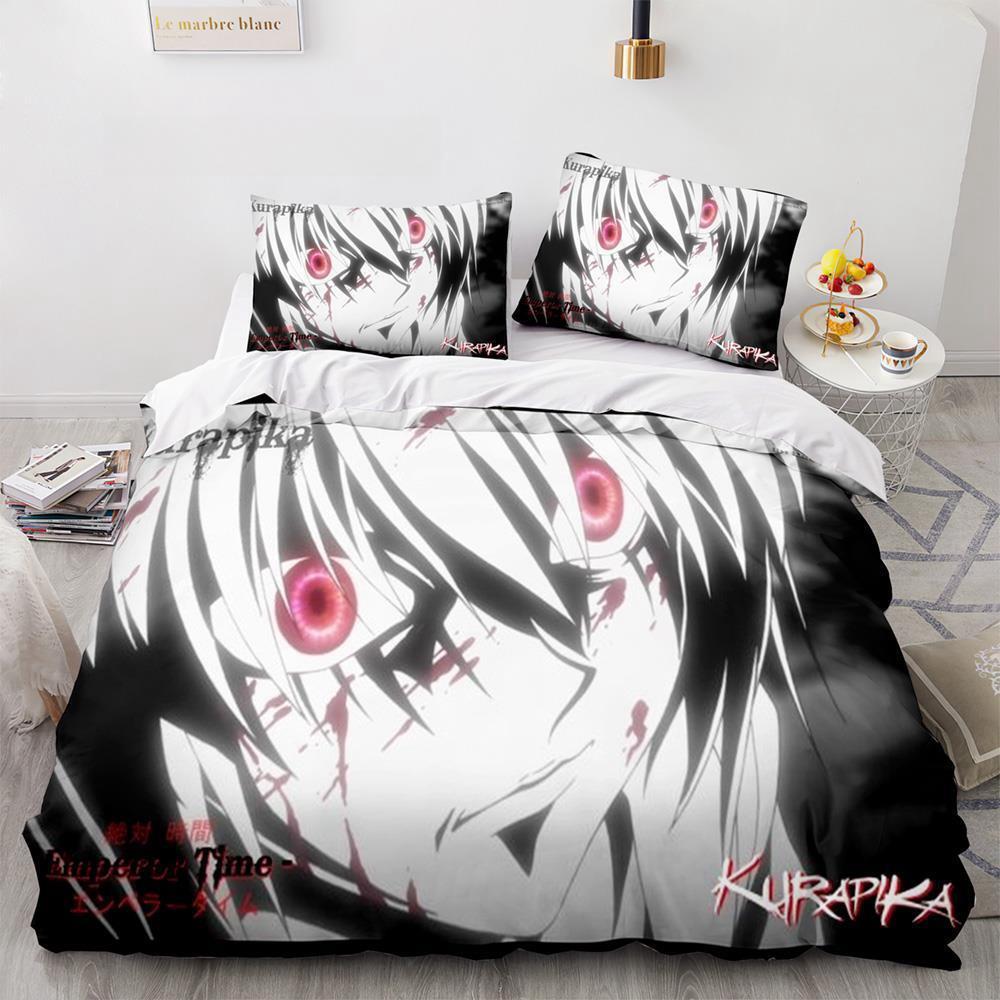 HUNTER×HUNTER Bedding Set Single Twin Full Queen King Size Bed Set Adult Kid Bedroom Duvet cover Sets bed furniture set bedroom