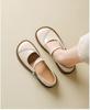 French Mary Jane shoes for women in spring 2026, retro style with a single buckle and shallow mouth small leather shoes, college style single shoes