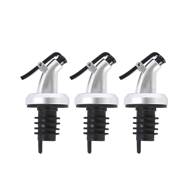 3pcs Olive Oil Spouts Oil Vinegar Bottle Stopper Spout Leakproof Nozzle Dispenser Creative Leakproof Silicone Bottle Stopper
