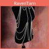 Classic Pearl Multilayer Body Chain With Heart Pendant For Elegant Party Wear