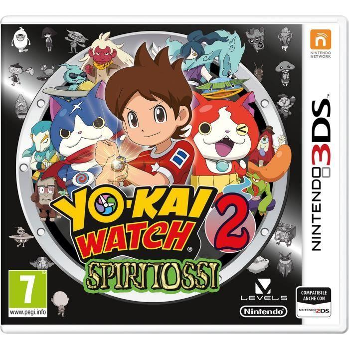 Jeu de rôle - Nintendo - Yo-Kai Watch 2: Bony Spirits - 3DS - Mode Multiplayer - PEGI 7+
