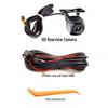 1080P Rearview Camera: 360° Driving Recorder with Blind Spot Streaming, HD Night Vision, and Reversing Image