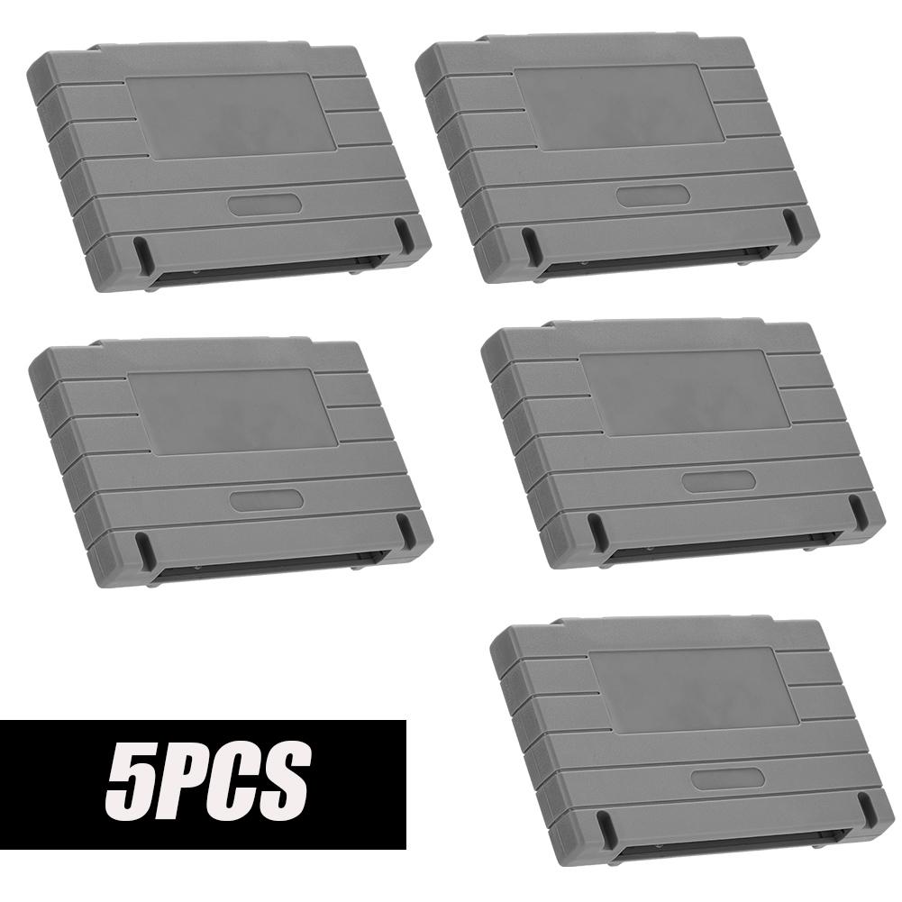 5KS Herní Karta Kazeta US Verze Náhradní Skořepina pro SNES SFC