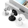 Magnetic Door Stopper Wall Protector Adhesive No Drilling Heavy Duty Anti-collision Home Office Bedrom Wall Floor Mount Door Catch Doorstop