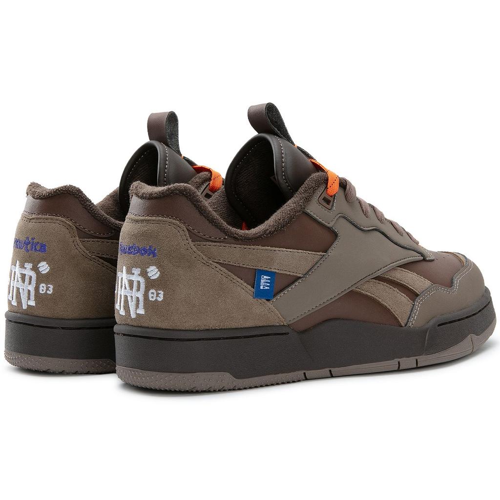 Nautica x Reebok BB 4000 II LOW Vintage Low-Top Basketball Shoes, Unisex Brown 100245904