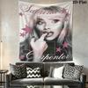 Plakat Sabriny Carpenter Wiszący na ścianie Koc z drukowanej tkaniny Dekoracyjne gobeliny do sypialni salonu Wystrój domu