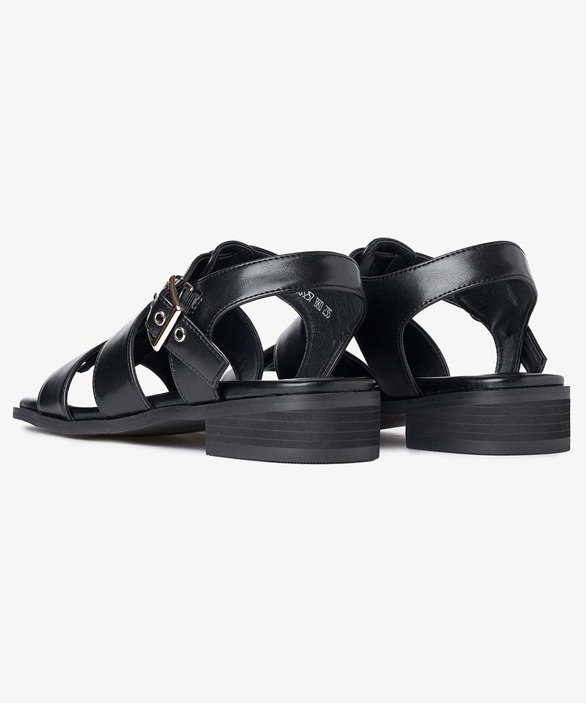 Saera Edition Modern Square Toe Fisherman Strap Sandals O56S257