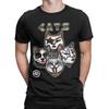 CATS Hamburger T-Shirt  Popular T Shirts Short-Sleeved Awesome Tshirt Summer Cotton O-Neck Oversize Clothing