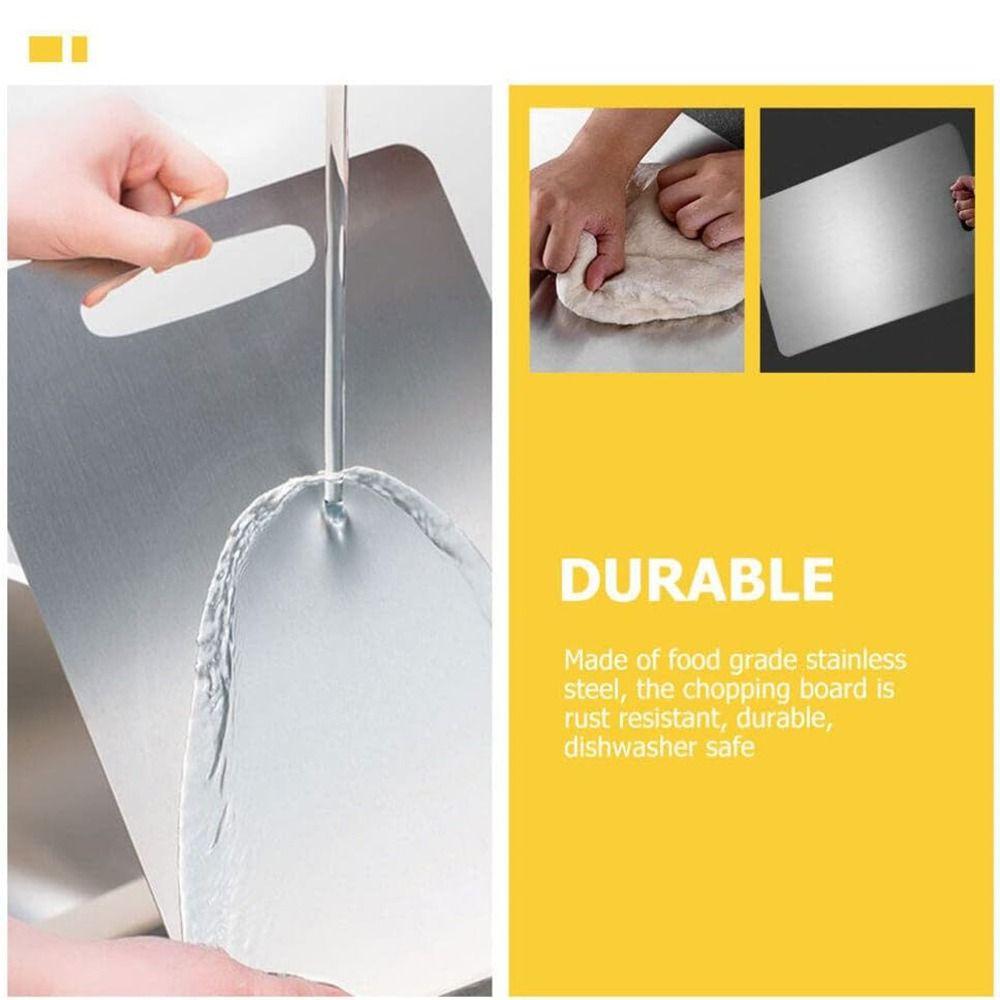 Nerezové krájecí desky Oboustranná pečicí deska Vhodné do myčky Krájecí deska Kuchyň