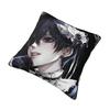 Pillow Cover Anime Black Butler Design Cushion Cover Retro Trendy Pillow Case For Sofa Car Home Decor Pillowcases