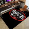1pc ROCK GUITAR Carpet Anti Slip Polyester Floor Mat for office,Bedroom