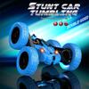 Children's 4-Wheel Double-Sided Long-Distance RC Stunt Car with 2.4G Control, LED Lights, Off-Road and Drifting Capabilities