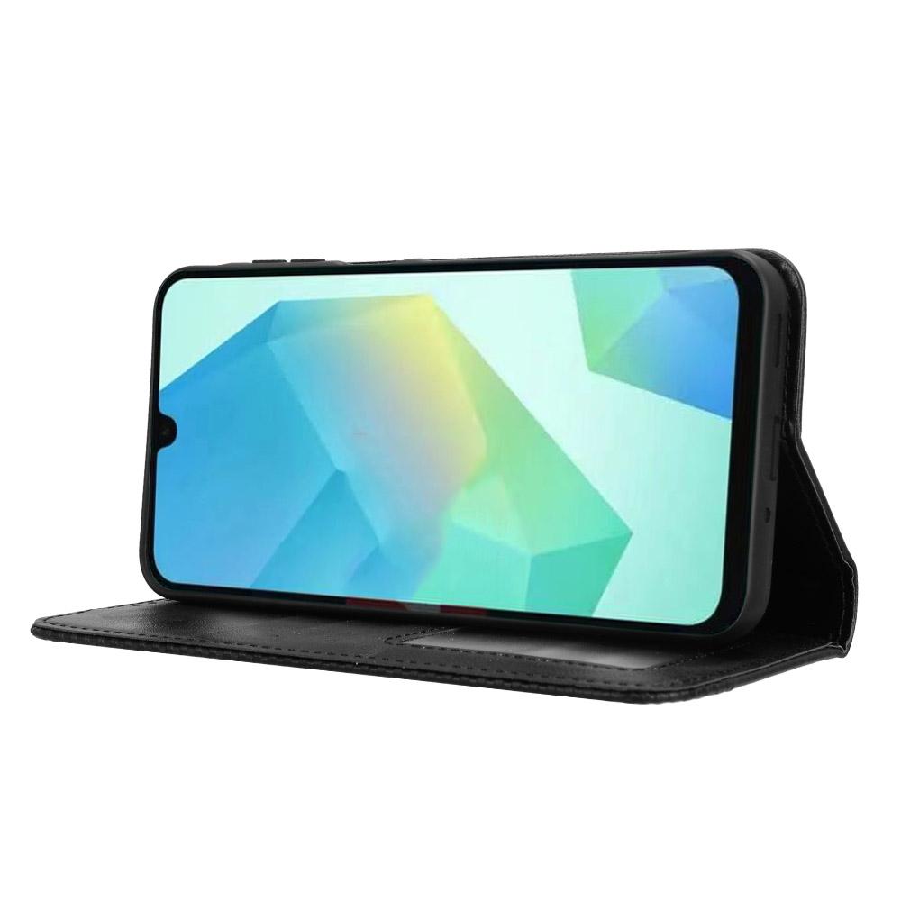 For Samsung Galaxy A17 4G/Galaxy A16 5G/Galaxy A16 4G/Galaxy A26 5G/Galaxy A17 5G Leather Case Wallet Stand Retro Texture Phone Cover