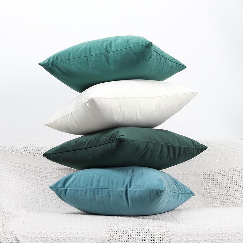 Federa per Cuscino in Velluto Blu Articoli per la Decorazione della Casa Cuscini Decorativi Creativi per Divano Letto Soggiorno Regali Personalizzati 40*40cm