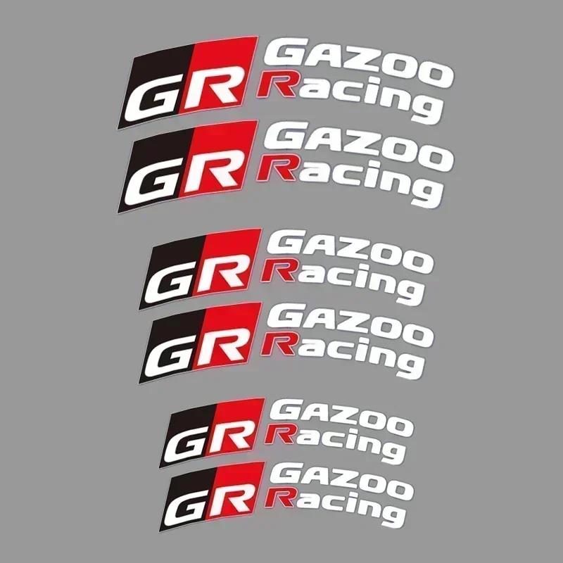 

Car Brake Caliper Sticker Heat Resistant Decals for Toyota GR GAZOO Racing Logo Corolla Pruis RAV4 C-HR AYGO Prius Auris CAMRY