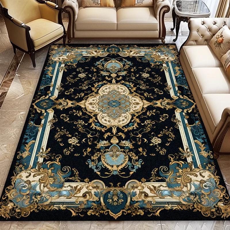 Bohemia Rugs Living Room Decoration Bedroom Deluxe Anti Slip Floor Mats Large Area Carpet Lounge Rug Persian Carpet Washable
