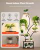 Plant Stand Indoor with Grow Lights, 157.5cm Tall 8-Tier Lighted Plant Shelf, Metal Corner Plants Holder, 3 Timer & 10 Brightness, Tree-Shaped Flower
