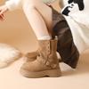 Vintage Casual Versatile Women's Short Boots, Fashionable Dual-wear Thick-soled Fashion Boots for Autumn and Winter Seasons