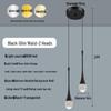 Luxury Crystal Pendant Light: Elegant Bedside or Background Illumination