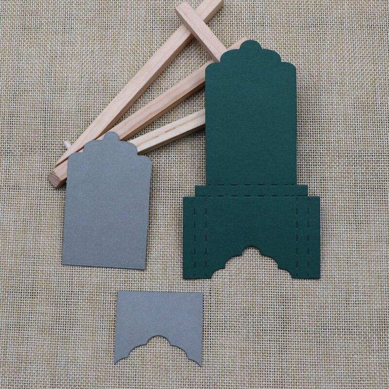 Neue Geschenkbox Metall Stanzformen Schablone Scrapbooking DIY Album Stempel Papier Karte Präge Dekor