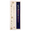 Washable Chopsticks In Silver Cherry Blossoms with a Designed Paulownia Wood Box and Gift Perfect As a Gift for or Any Special Such As a Respect for