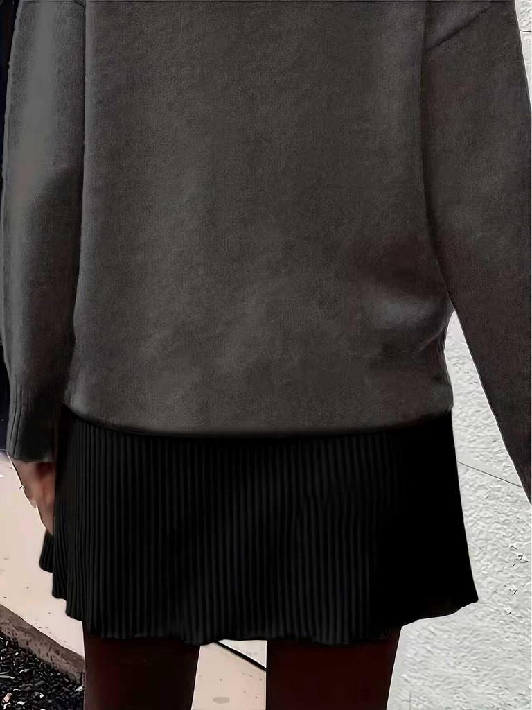 European & American Cross-Border New Spicy Girl Versatile Slimming Ribbed Short Skirt for Women 2026