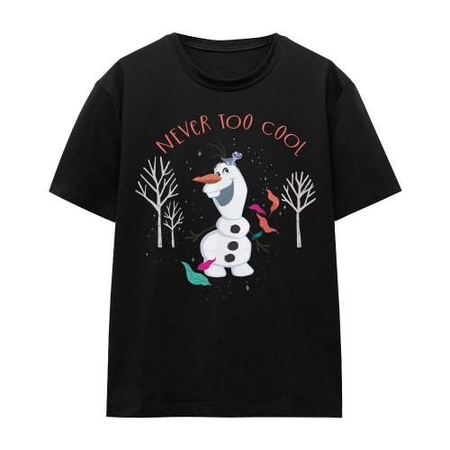 Frozen Unisex Adult Never Too Cool Olaf T-Shirt
