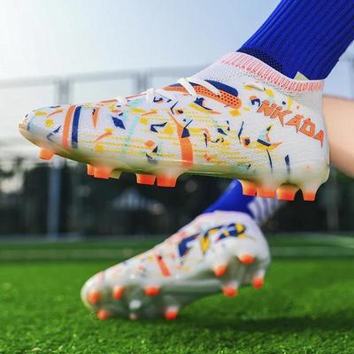 Men Football Boots Society Soccer Shoes Casual Grass Training Cleats Outdoor High Quality Sneaker Long Spikes Football Shoes