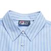 FILA Heritage Fashion Classic Simple Casual Versatile Striped Woven Long Sleeve Shirt Women shirts F11W628410FZA