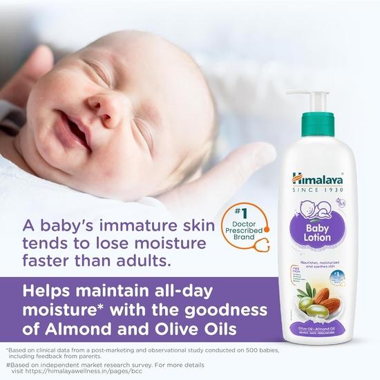 Himalaya Baby-Körperlotion, für alle Hauttypen (400 ml)