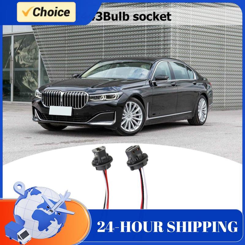 2pcs T20 7443 Car Bulb Holder Socket Adapter LED Light Plug Wiring Connector