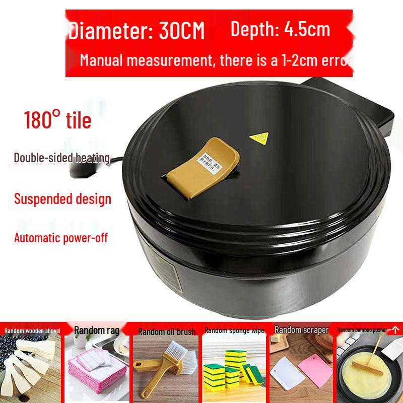2025 Enhanced Electric Griddle: Double-Sided Heating Pancake & Fry Pan for Home