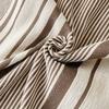 1PC Chenille Sofa Towel All-cover Coffee Striped Pattern Sofa Throw Blanket With Tassels Couch Protector Double Face Usable
