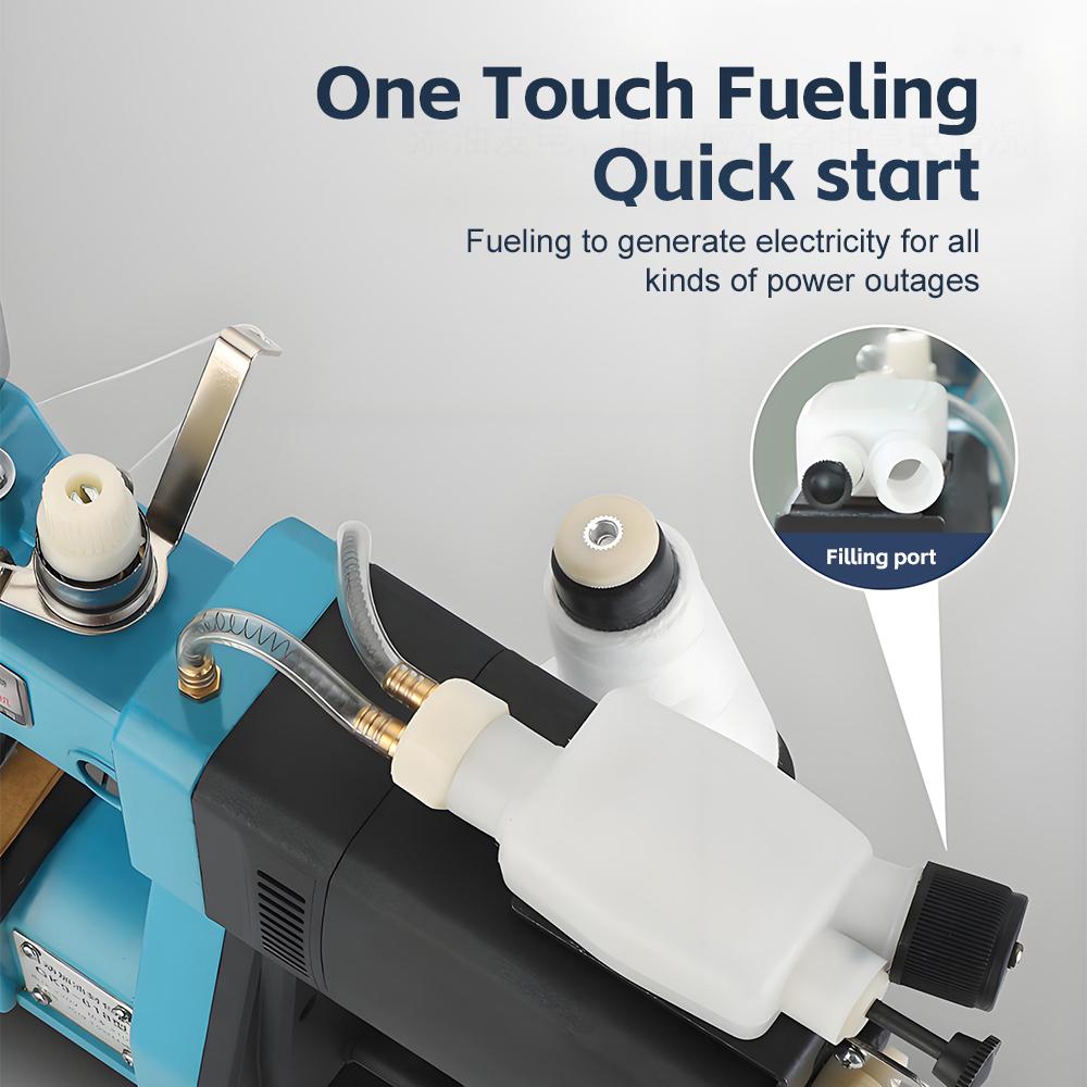 Electric Sewing Machine 210W High Power Portable Packaging Sealing and Overlocking Machine for Textile Industry Woven Bags