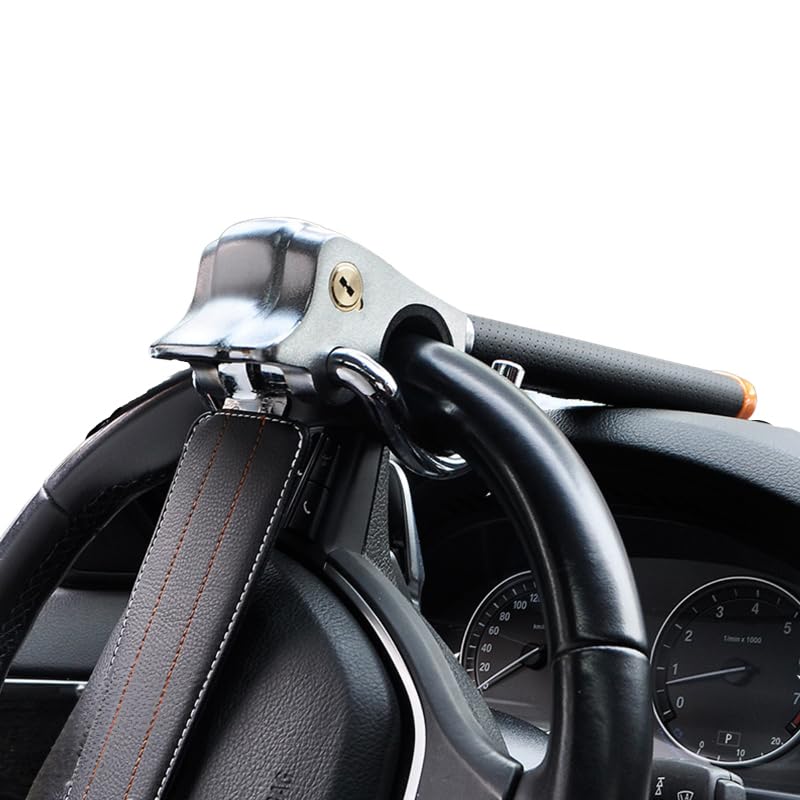 

Steering Wheel Car Steering Compatible with Almost All Car Car Security Lock, Lock, Vehicles, Anti-Theft, Security, Supplies, Strongest, Universal, чёрный