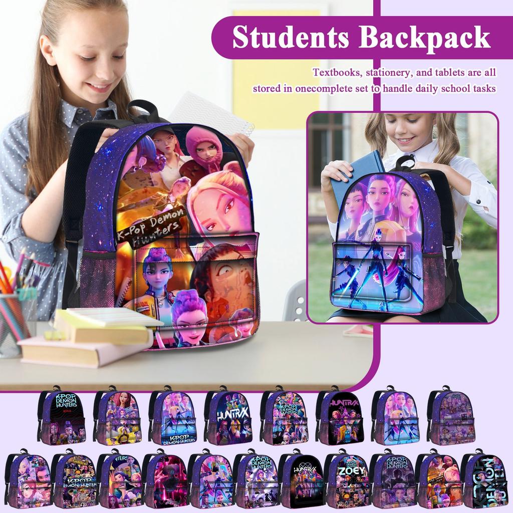 Printed Backpack For Students
