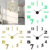 3d Modern Wall Clock Mirror Sticker Acrylic Number Clocks For Home Decoration