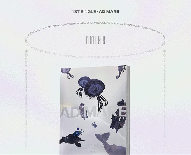 (Leichte Ver.) NMIXX [AD MARE] 1. SINGLE-ALBUM