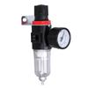 Pneumatic Filter Regulator Aluminum Alloy PC ABS Stainless Steel Water Oil Trap Separator Filters Reducing Valve