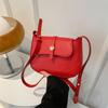Popular Vintage Shoulder Bag With Street Style Element Stitching Line For Daily Match