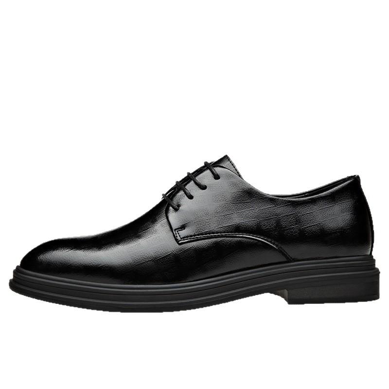 Herbst Herrenschuhe Businesskleid Lederschuhe Winter Erhöhung Freizeit Lederschuhe