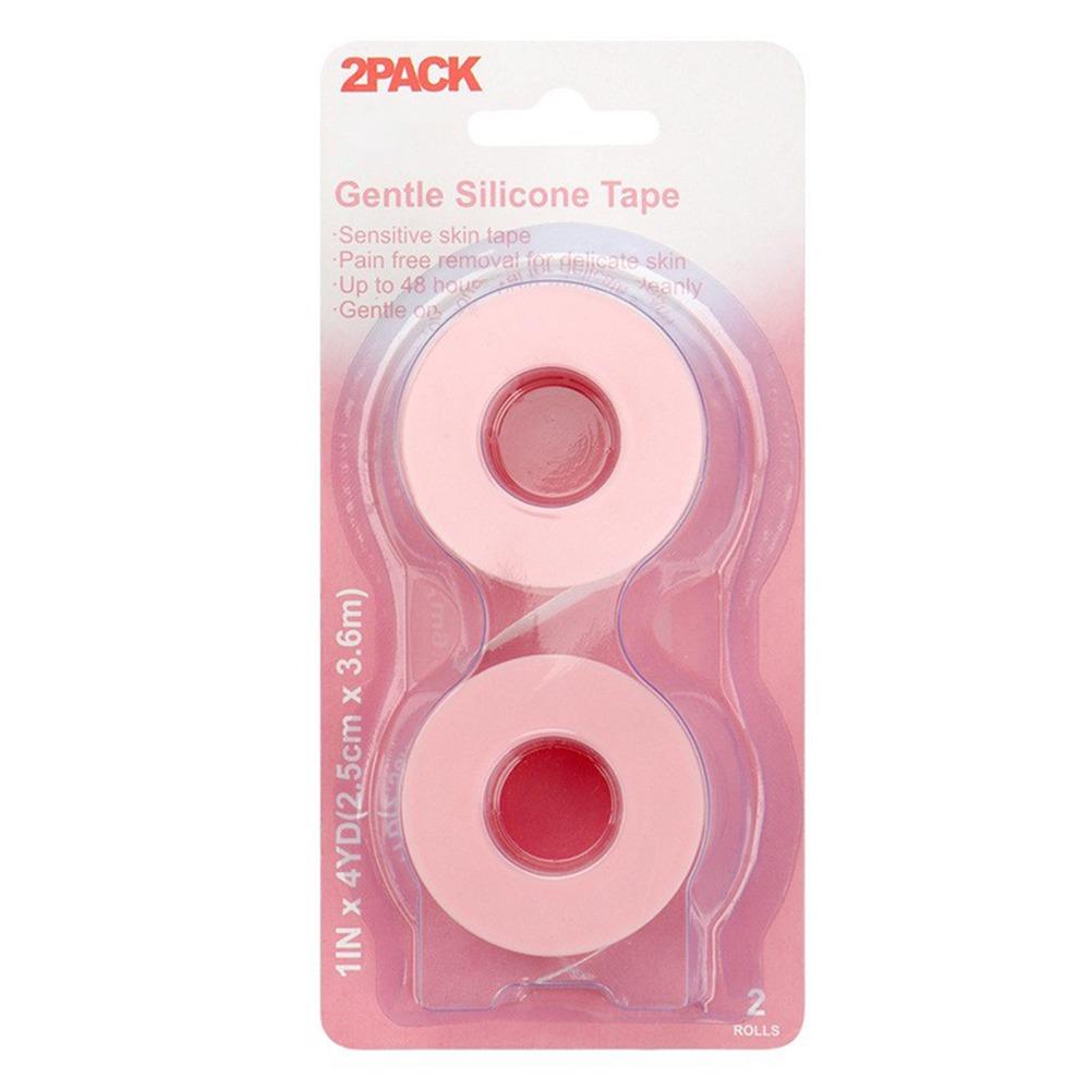 2 Rolls Non-woven Makeup Lash Tape Pain-Free Removal Eyelash Tapes  for Grafting False Eyelash Patch