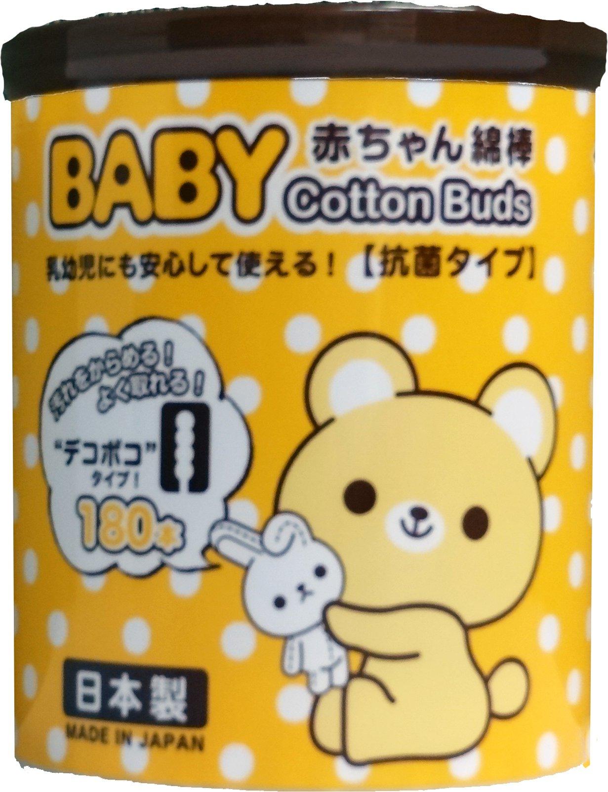 

Детские ватные палочки Sanyo, неровные, 180 шт.