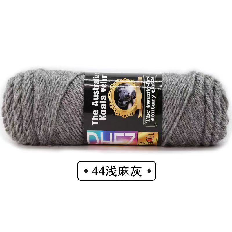 100G Wool Blended Koala Fleece Hand-knitted Medium Thick Yarn Rod Needle Thread Jacket Scarf DIY Knitting&Crocheting