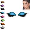 2 Pairs Self-Adhesive 3-in-1 Eye Makeup Sticker Quick Makeup Party Makeup Stickers  Travel