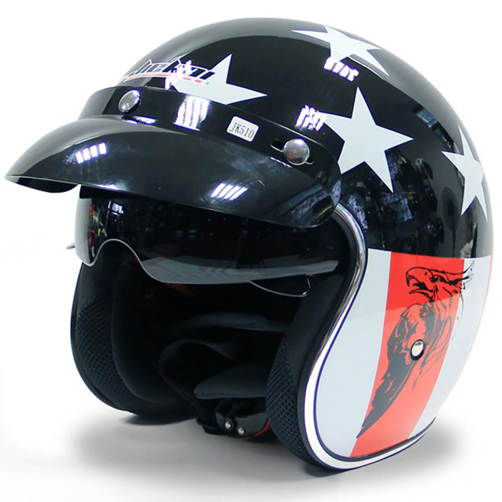 Summer 3/4 Open Face Helmet Vintage Motorcycle Helmet Retro Design Stylish Safe Riding Helmet Gear For Classic Enthusiasts